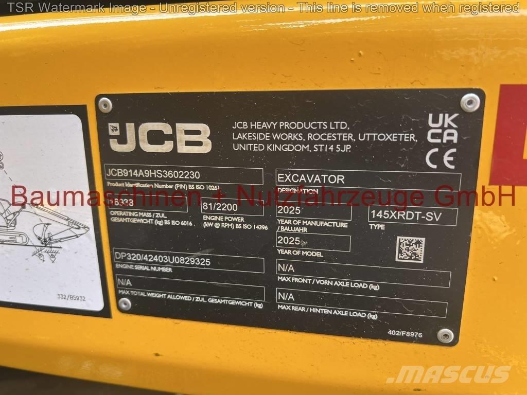 JCB 145XR -Demo- 大型油圧ショベル12t以上（パワーショベル・ユンボ）