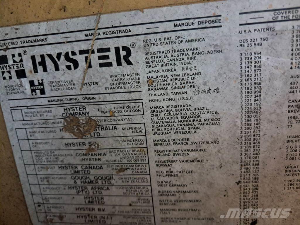 Hyster H2.50J ディーゼル・軽油