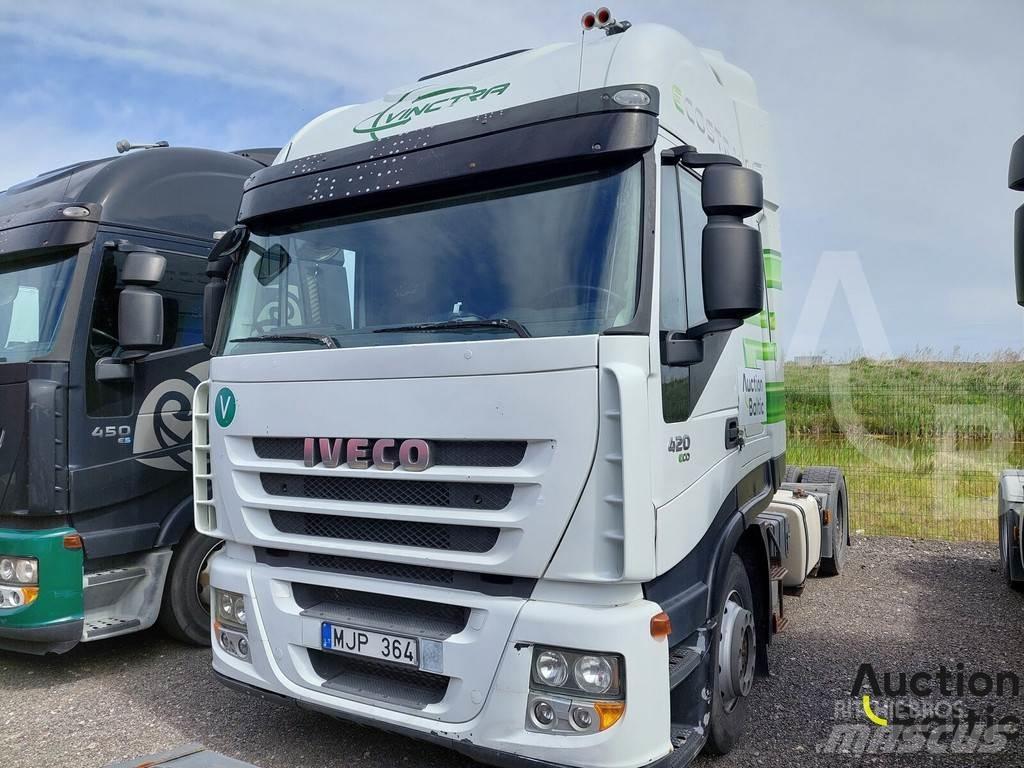 Iveco Stralis 420 中古トラクターヘッド | トレーラーヘッド