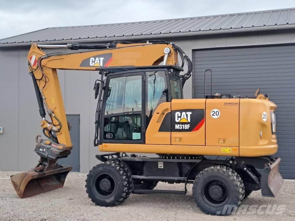 CAT M318F ホイール式油圧ショベル（パワーショベル・ユンボ・バックホー）