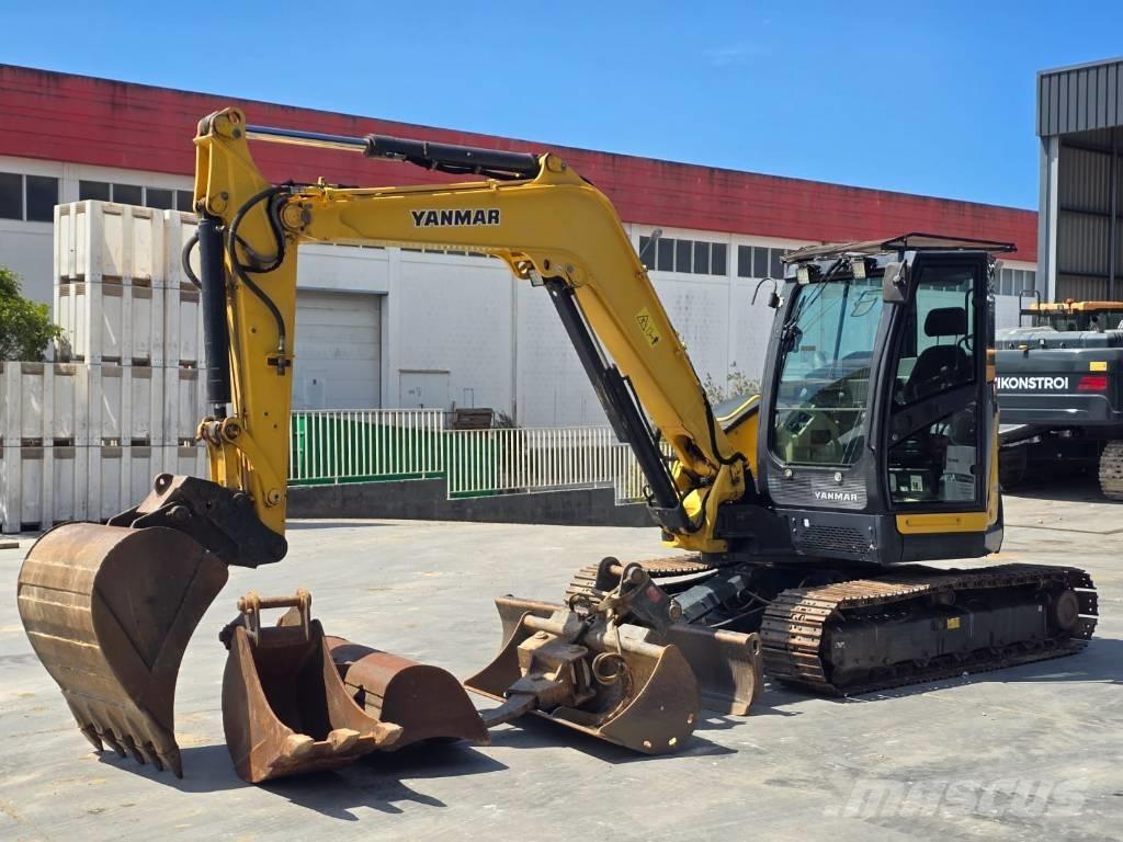 Yanmar Vio 80-1 中型油圧ショベル 7ｔ-12ｔ（ユンボ・パワーショベル・バックホー）
