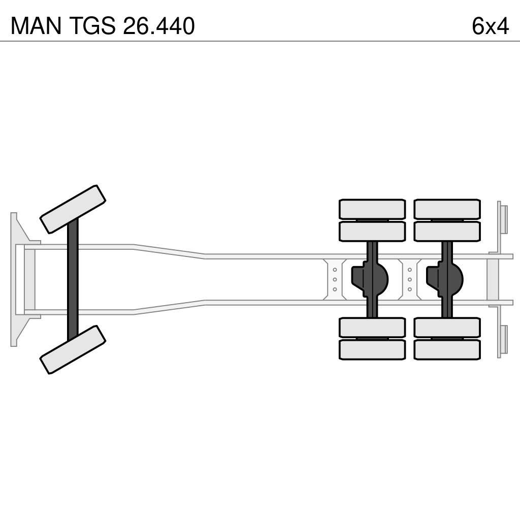 MAN TGS 26.440 ダンプ