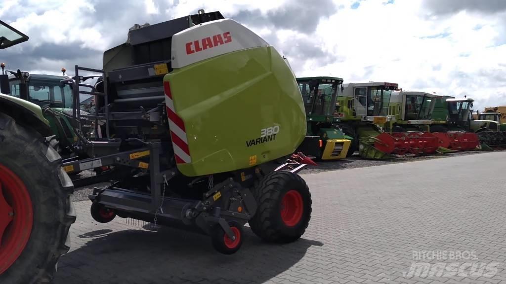 CLAAS Variant 380 ラウンドベーラー