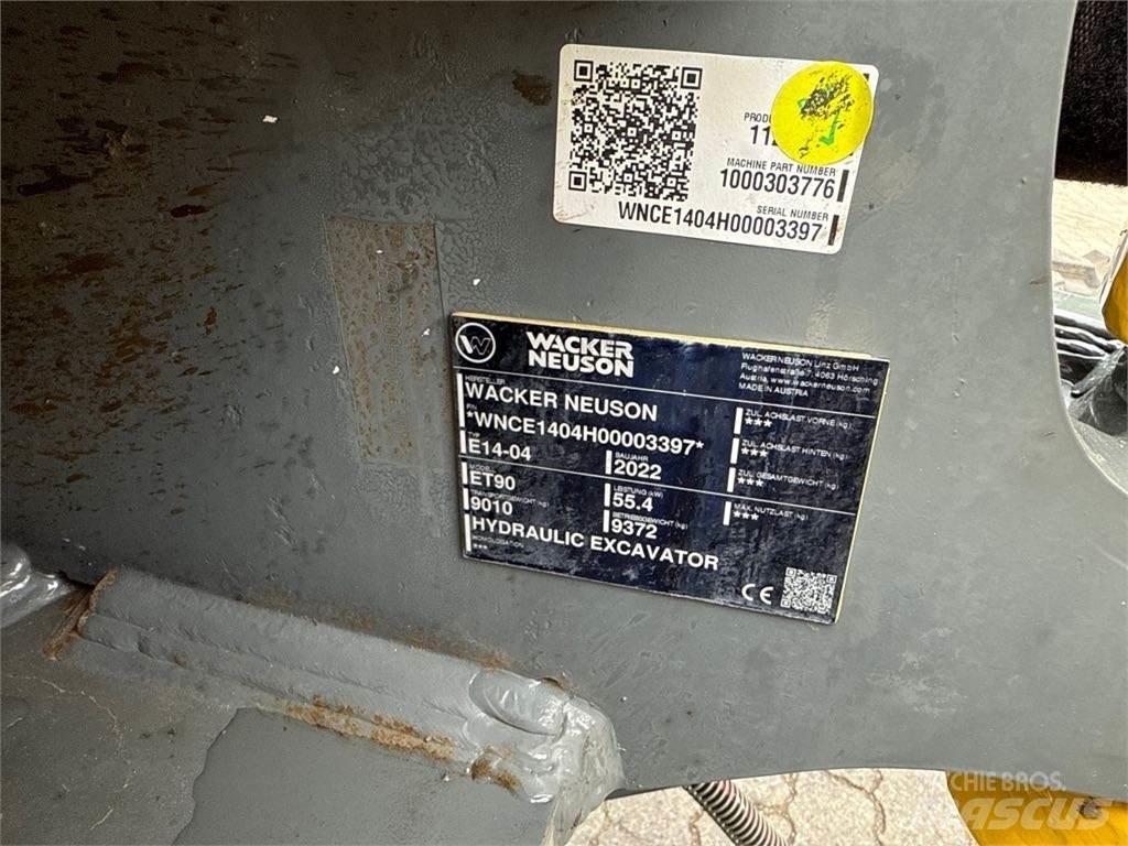 Wacker Neuson ET90 大型油圧ショベル12t以上（パワーショベル・ユンボ）
