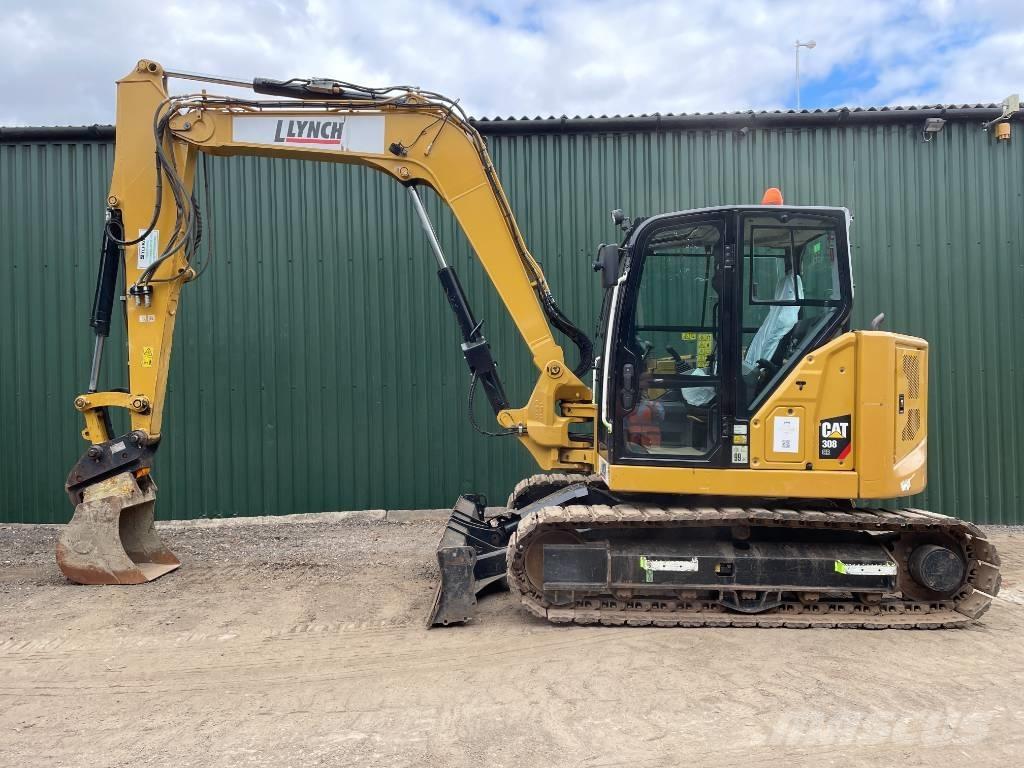 CAT 308 中型油圧ショベル 7ｔ-12ｔ（ユンボ・パワーショベル・バックホー）