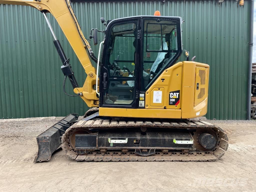 CAT 308 中型油圧ショベル 7ｔ-12ｔ（ユンボ・パワーショベル・バックホー）