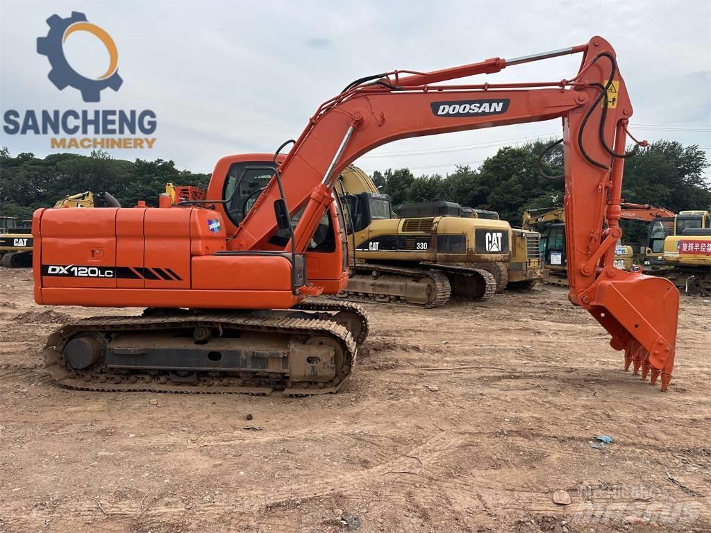 Doosan DX 120 中型油圧ショベル 7ｔ-12ｔ（ユンボ・パワーショベル・バックホー）