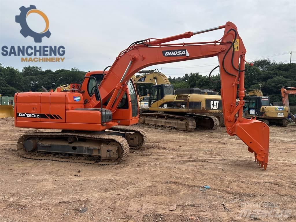 Doosan DX 120 中型油圧ショベル 7ｔ-12ｔ（ユンボ・パワーショベル・バックホー）