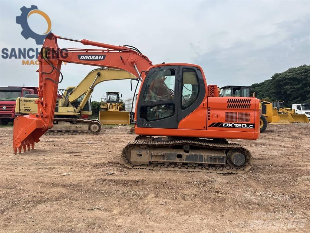 Doosan DX 120 中型油圧ショベル 7ｔ-12ｔ（ユンボ・パワーショベル・バックホー）