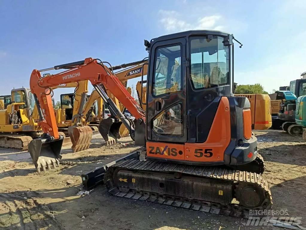 Hitachi ZX 55 ミニ油圧ショベル 7t以下（ミニユンボ・ミニディガー）