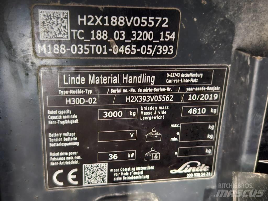 Linde H30D ディーゼル・軽油