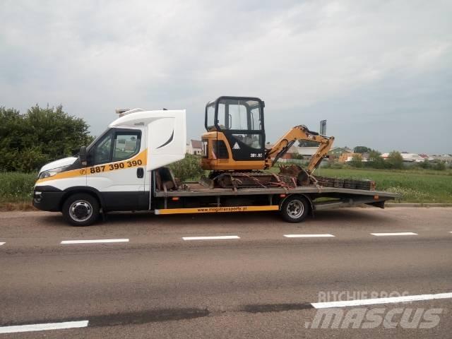 Iveco Daily 50 C 15 平ボディー／ウインチトラック