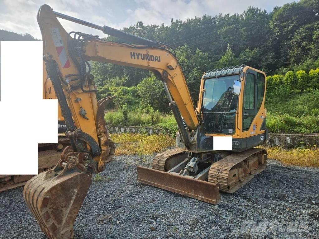 Hyundai Robex 55 ミニ油圧ショベル 7t以下（ミニユンボ・ミニディガー）