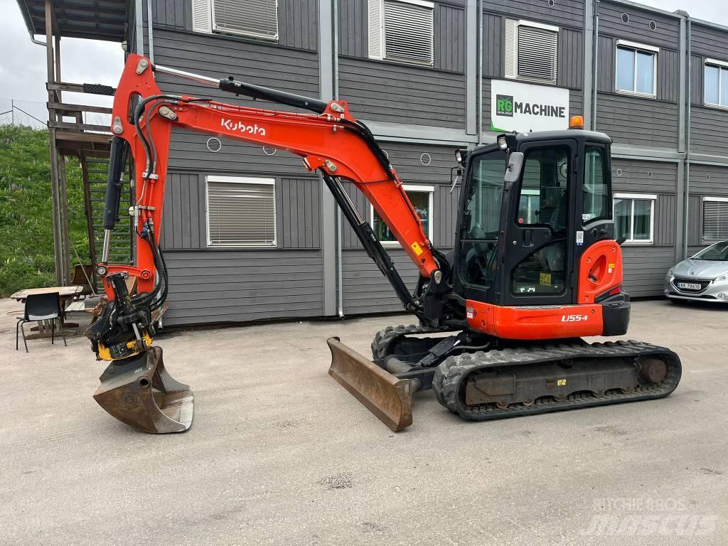 Kubota U 55-4 ミニ油圧ショベル 7t以下（ミニユンボ・ミニディガー）