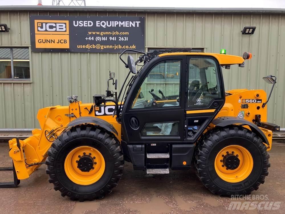 JCB 560-80 テレスコーピックハンドラー