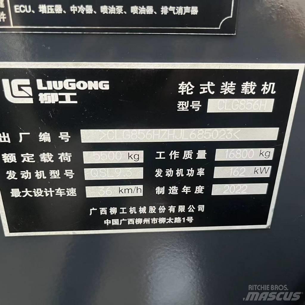 LiuGong 856 H ホイールローダー・タイヤショベル