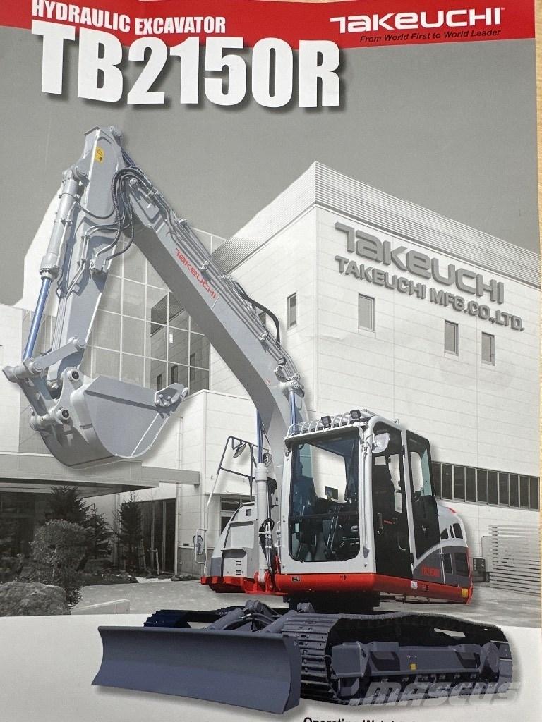 Takeuchi TB 2150 R 大型油圧ショベル12t以上（パワーショベル・ユンボ）