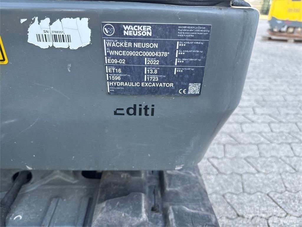 Wacker Neuson ET16 大型油圧ショベル12t以上（パワーショベル・ユンボ）