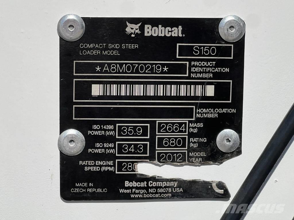 Bobcat S 150 スキッドステアローダー