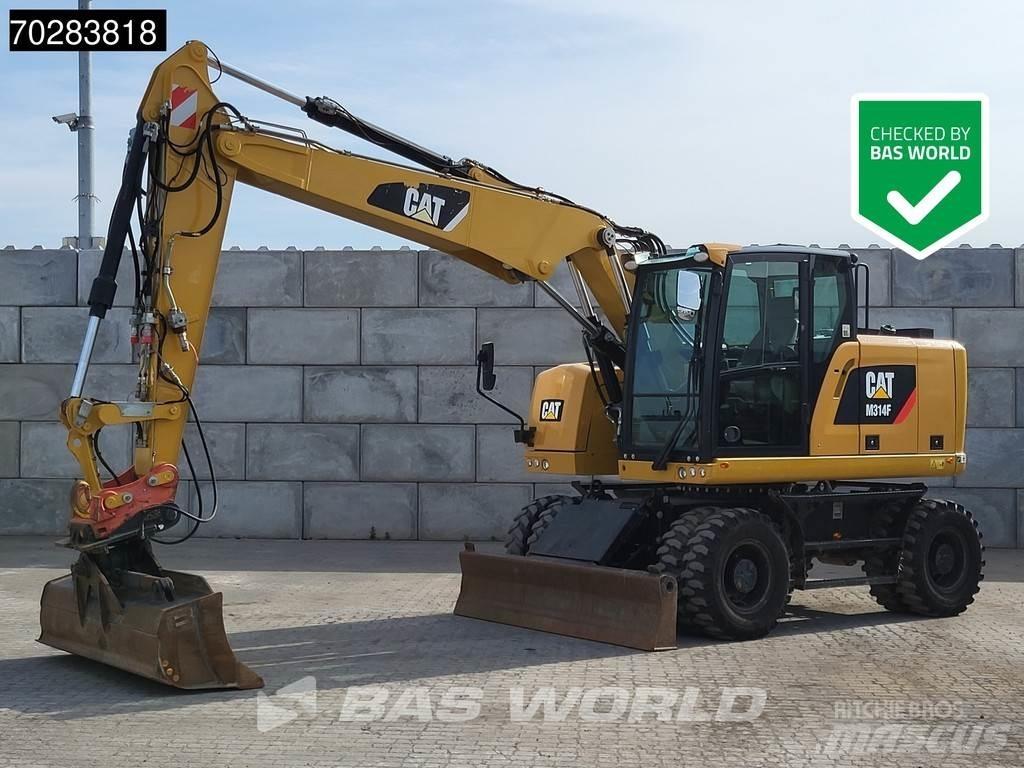 CAT M314 F ホイール式油圧ショベル（パワーショベル・ユンボ・バックホー）