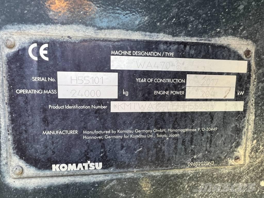 Komatsu WA 470-8 ホイールローダー・タイヤショベル