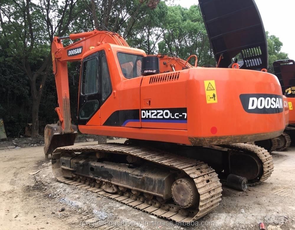 Doosan DH 220 LC-7 大型油圧ショベル12t以上（パワーショベル・ユンボ）