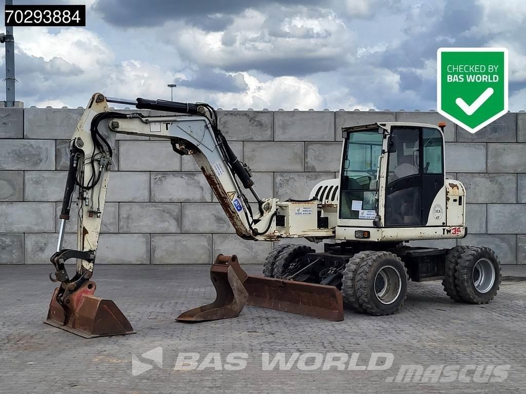 Terex TW85 ホイール式油圧ショベル（パワーショベル・ユンボ・バックホー）