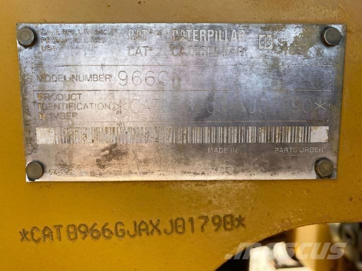 CAT 966 G II ホイールローダー・タイヤショベル