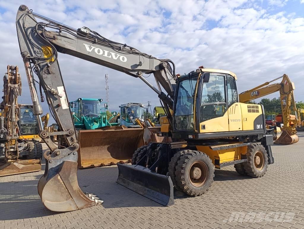 Volvo EW 140 C ホイール式油圧ショベル（パワーショベル・ユンボ・バックホー）