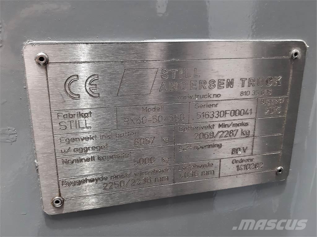 Still RX60 50 600 バッテリーフォークリフト