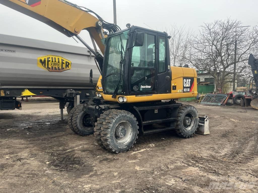 CAT 313 D ホイール式油圧ショベル（パワーショベル・ユンボ・バックホー）