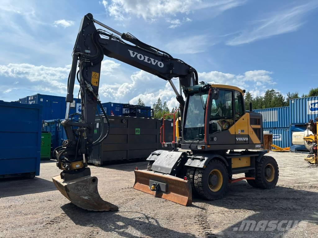 Volvo EWR 150 E ホイール式油圧ショベル（パワーショベル・ユンボ・バックホー）