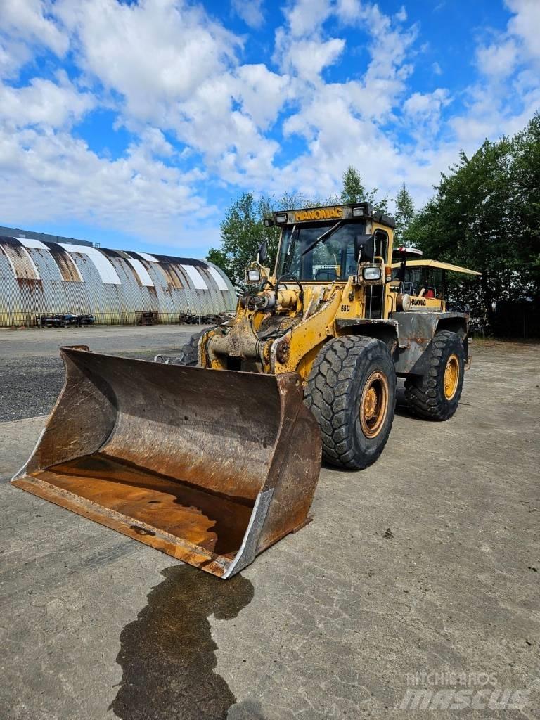 Hanomag 55 D ホイールローダー・タイヤショベル