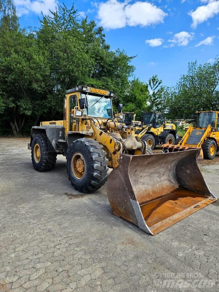 Hanomag 55 D ホイールローダー・タイヤショベル