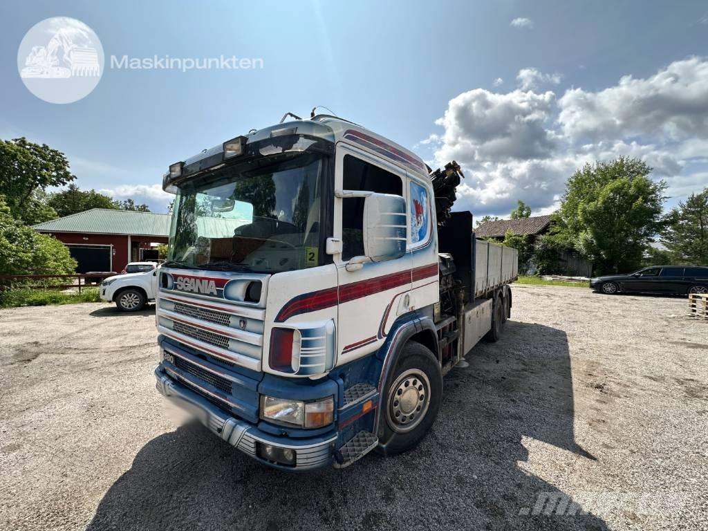 Scania P 114-380 クレーントラック、ユニック車