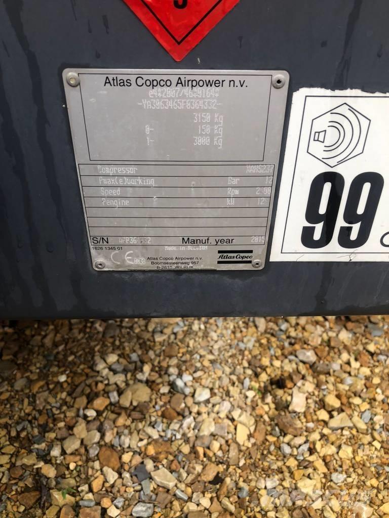 Atlas Copco XAHS237 コンプレッサー