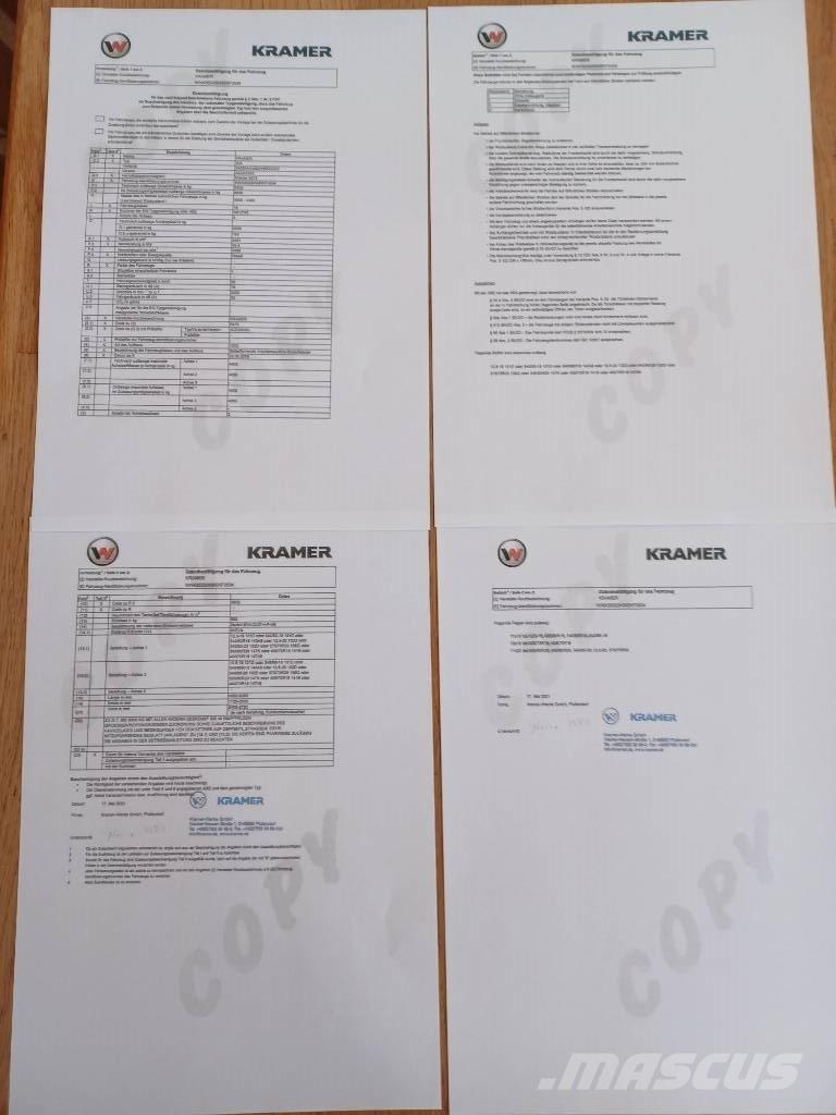 Kramer 5075 ホイールローダー・タイヤショベル