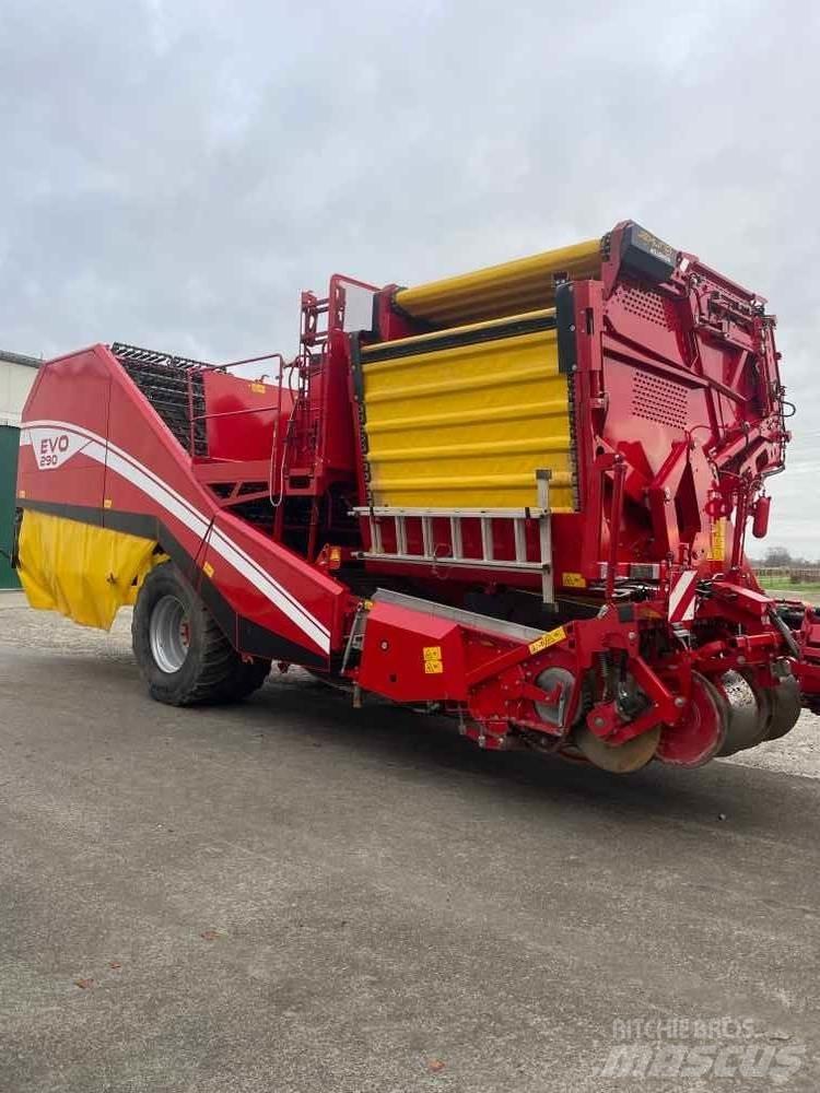 Grimme EVO 290 ジャガイモ収穫機・掘取機