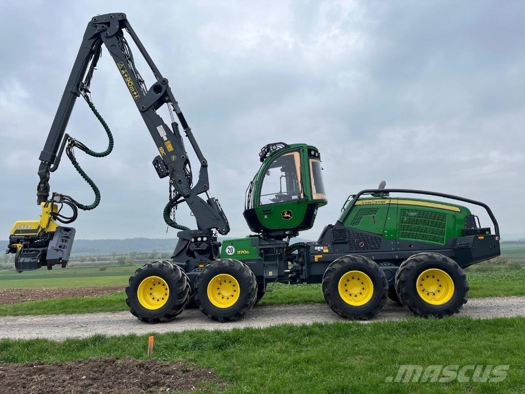 John Deere 1170G ハーベスター