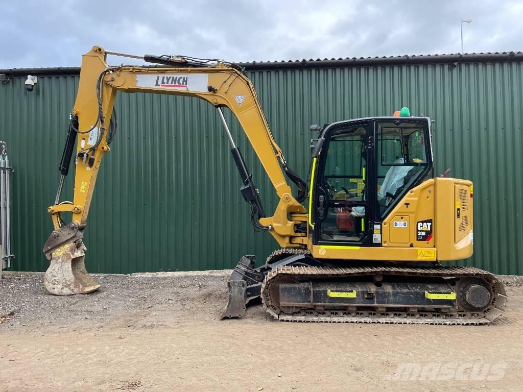 CAT 308 C CR 中型油圧ショベル 7ｔ-12ｔ（ユンボ・パワーショベル・バックホー）