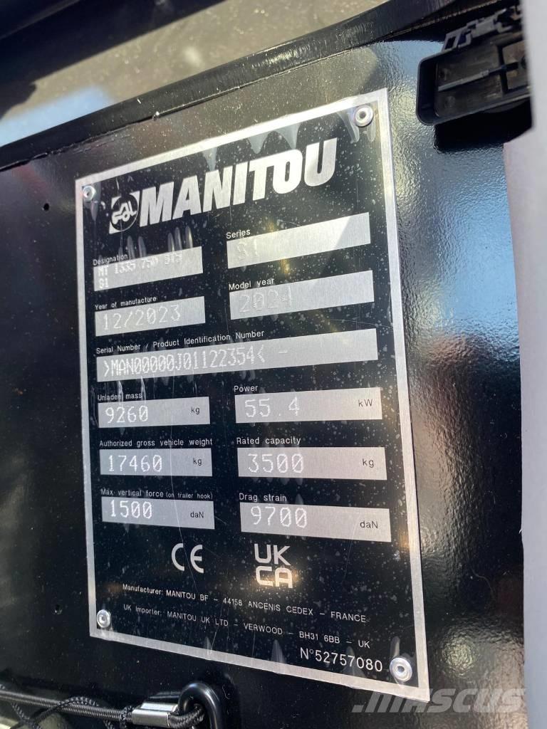 Manitou MT 1335 テレスコーピックハンドラー