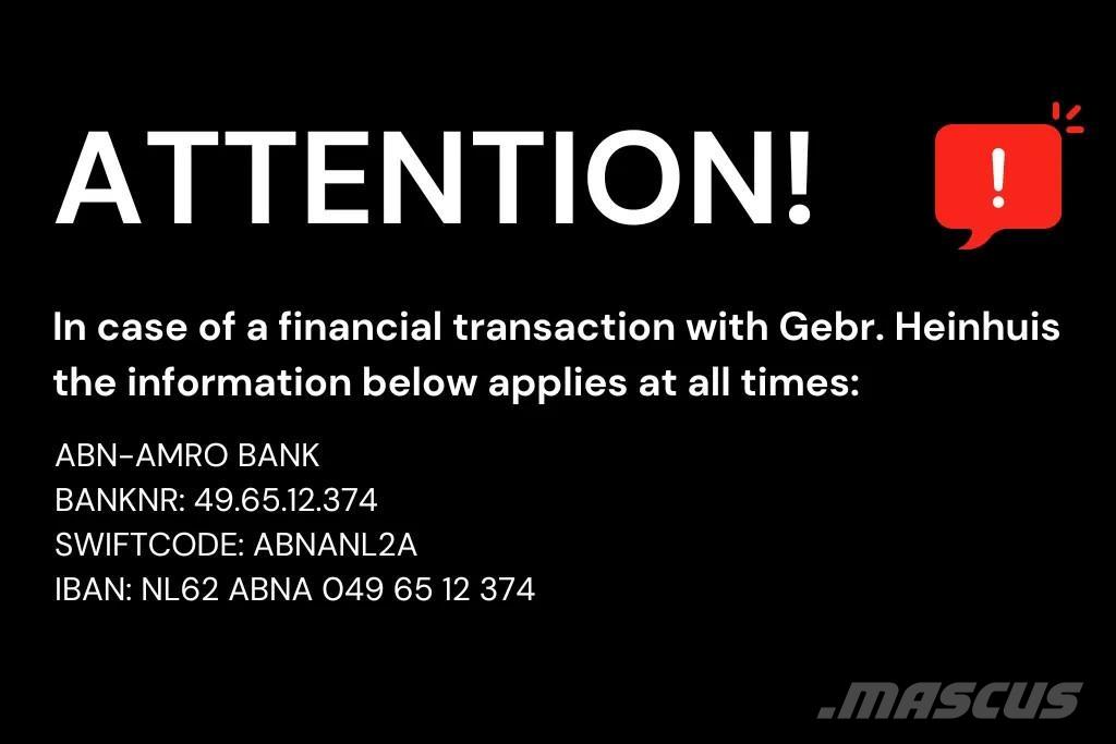 Nooteboom Lowbed ローローダーセミトレーラー