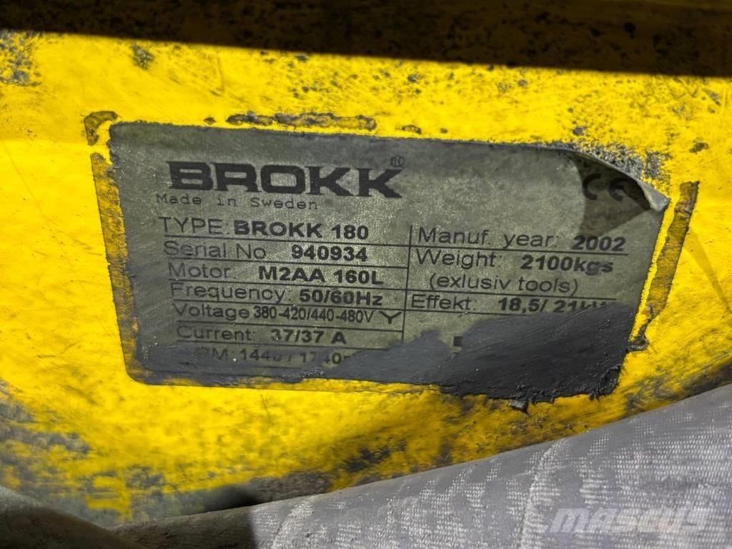 Brokk 180 解体油圧ショベル