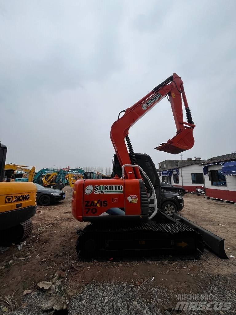 Hitachi ZX 70 中型油圧ショベル 7ｔ-12ｔ（ユンボ・パワーショベル・バックホー）