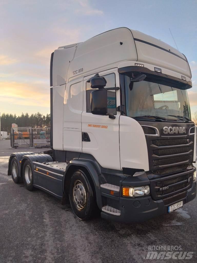 Scania R 520 LA 中古トラクターヘッド | トレーラーヘッド