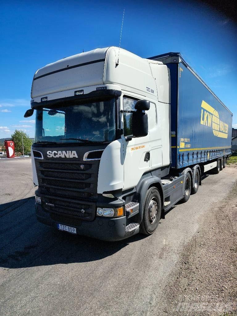 Scania R 520 LA 中古トラクターヘッド | トレーラーヘッド