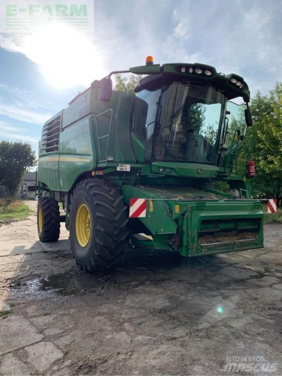 John Deere t660 コンバイン