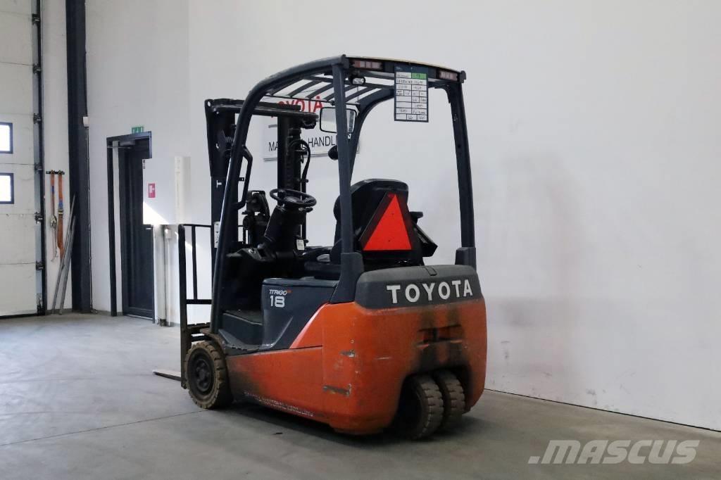 Toyota 8FBEK18T バッテリーフォークリフト