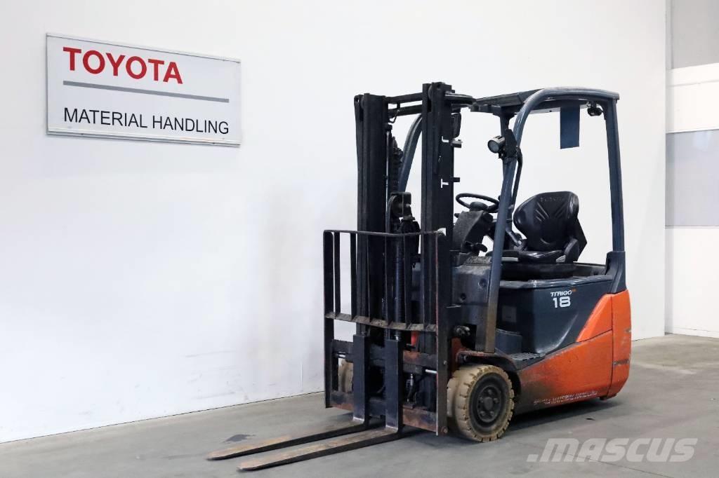 Toyota 8FBEK18T バッテリーフォークリフト