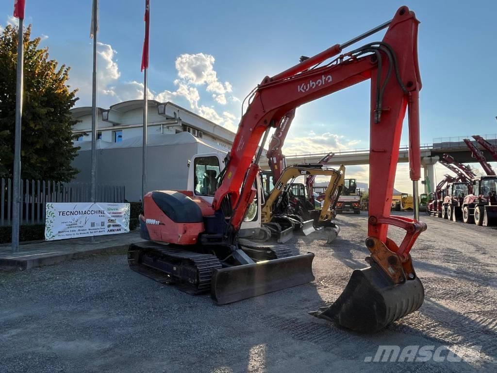 Kubota KX 080-3 A 中型油圧ショベル 7ｔ-12ｔ（ユンボ・パワーショベル・バックホー）